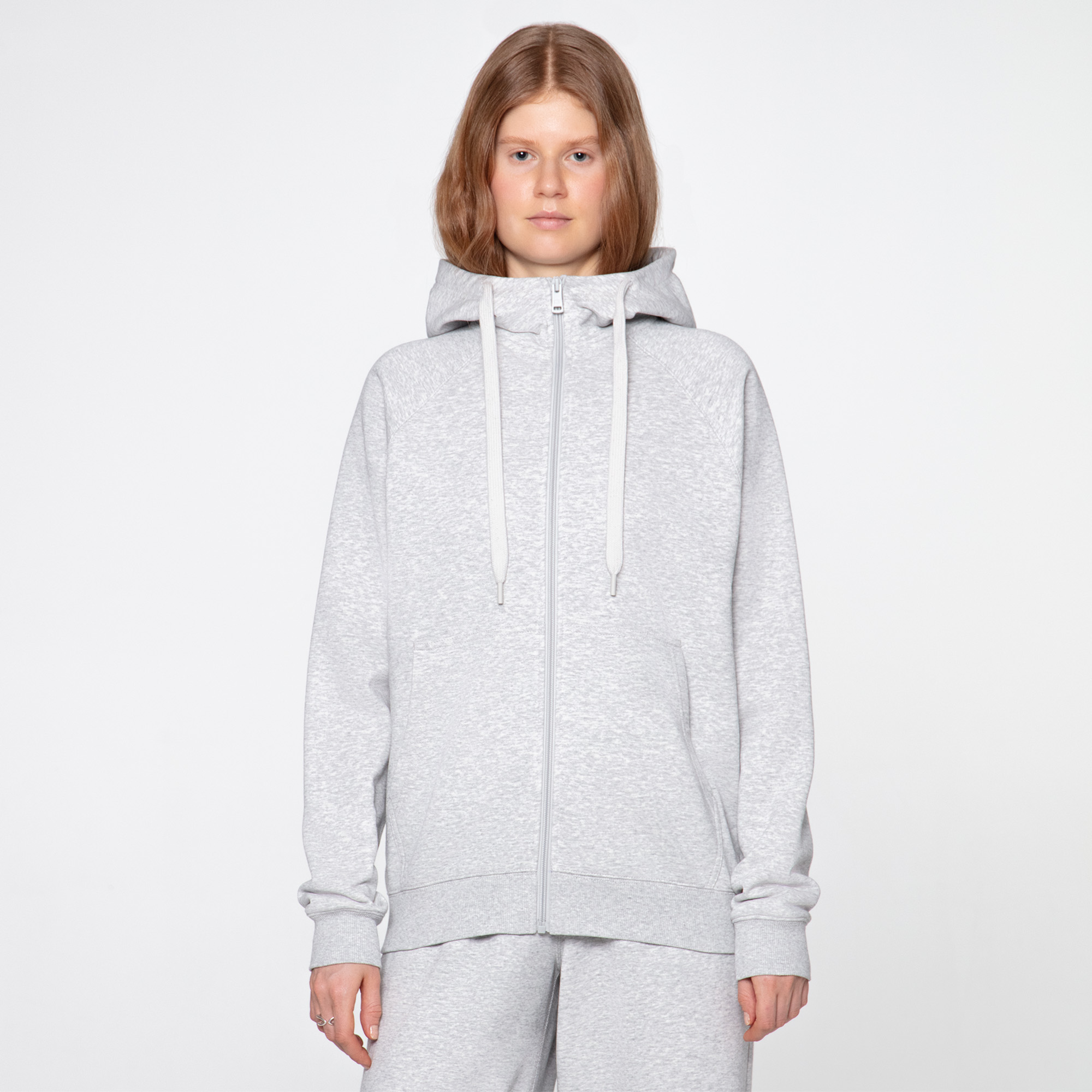 Женская толстовка Full Zip French Terry Hoodie STREETBEAT SBW-HDFZ0001-063-L