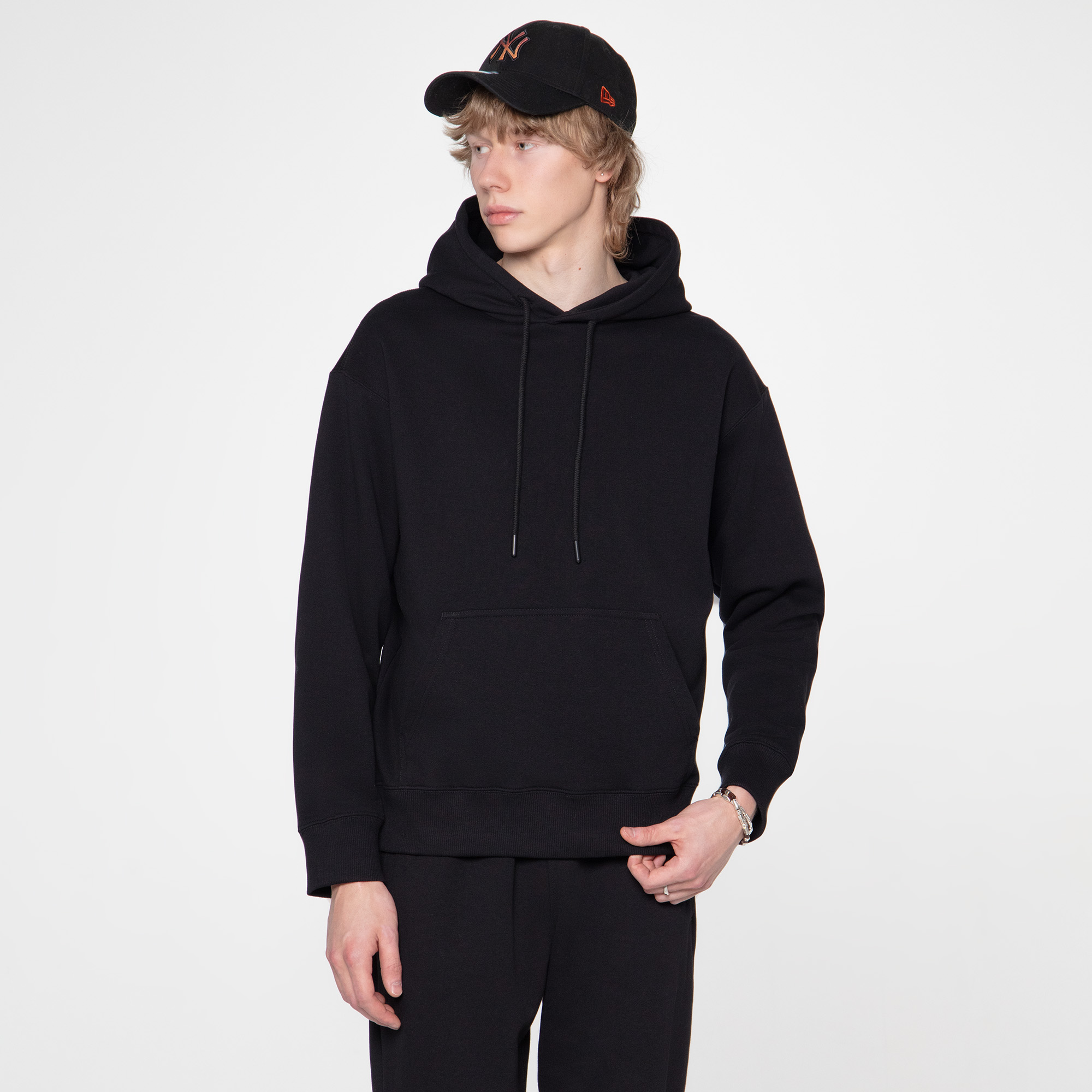 Мужская худи STREETBEAT Basic French Terry Hoodie SBM-HD0020-001-S