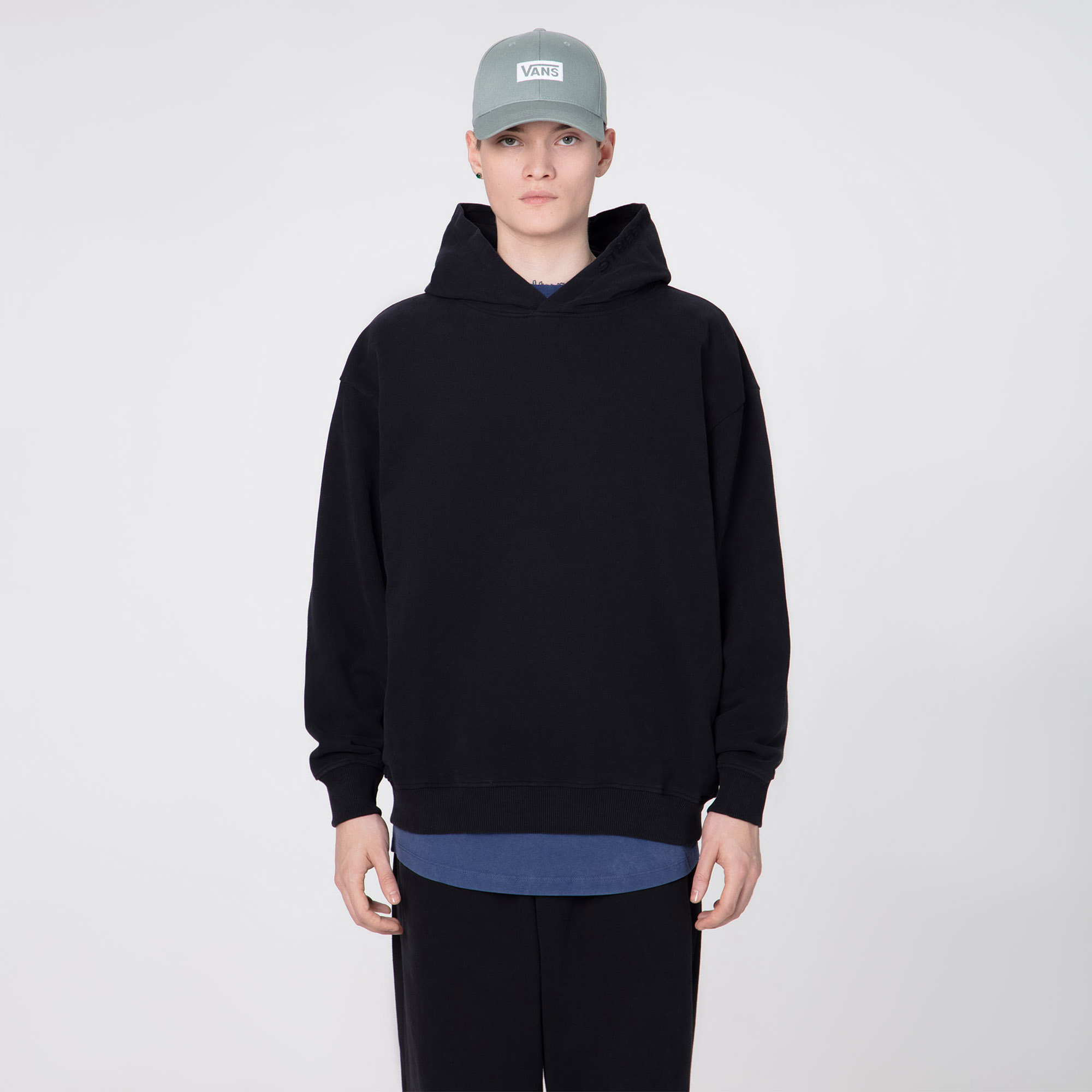 Мужская худи STREETBEAT Peach Effect Hoodie SBM-HD0013-001-XL