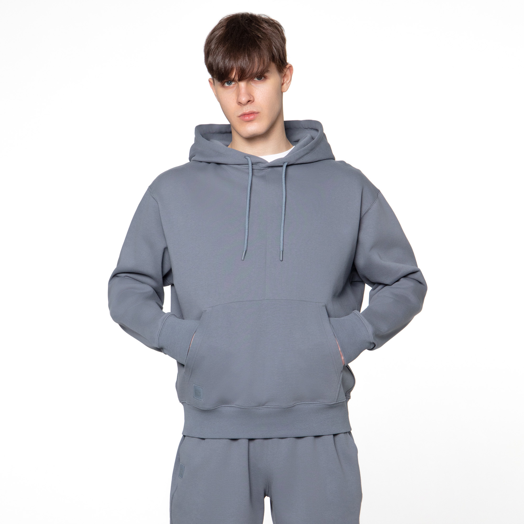 Мужская худи Street Beat Simple Hoodie French Terry STREETBEAT SBM-HD0023-092-S