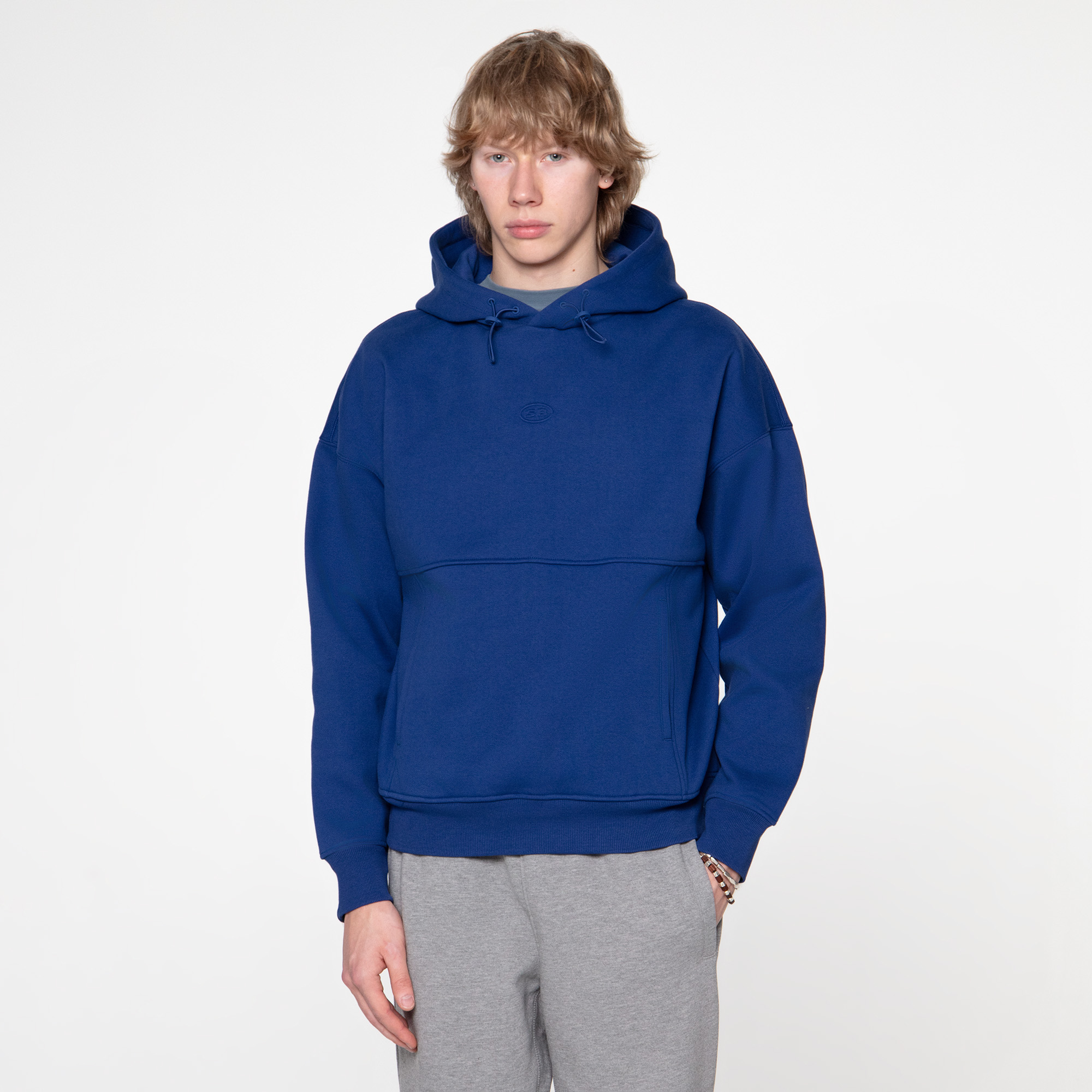 Мужская худи STREETBEAT Oversize Front Pockets Fleece Hoodie SBM-HD0019-410-M