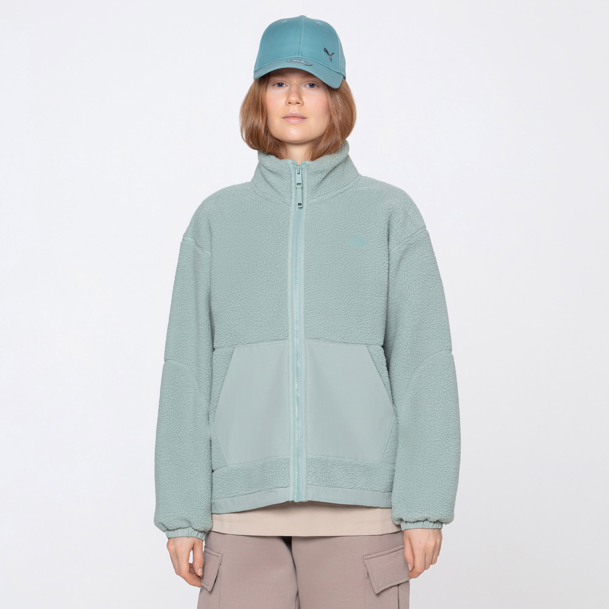 Женская флисовая кофта STREETBEAT Fleece Sherpa Jacket SBW-JKT0007-340-L