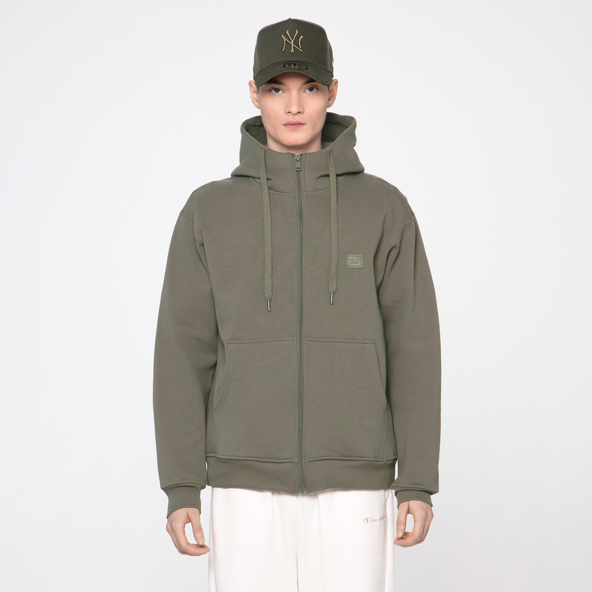 Мужская толстовка Street Beat Full Zip Basic Fleece Hoodie STREETBEAT SBM-HDFZ0011-269-S