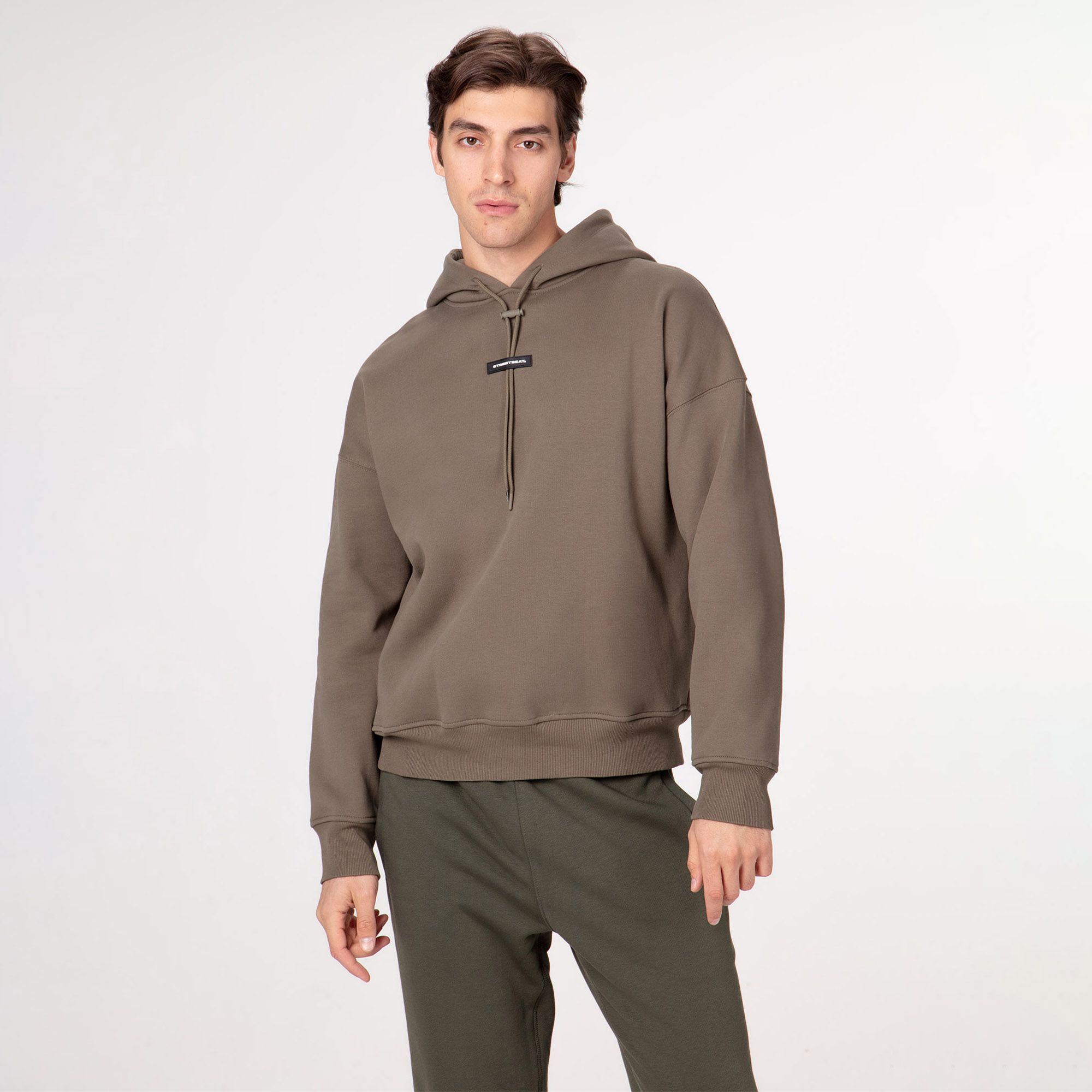 Мужская худи STREETBEAT Oversize Side Pockets Fleece Hoodie SBM-HD0018-269-XS
