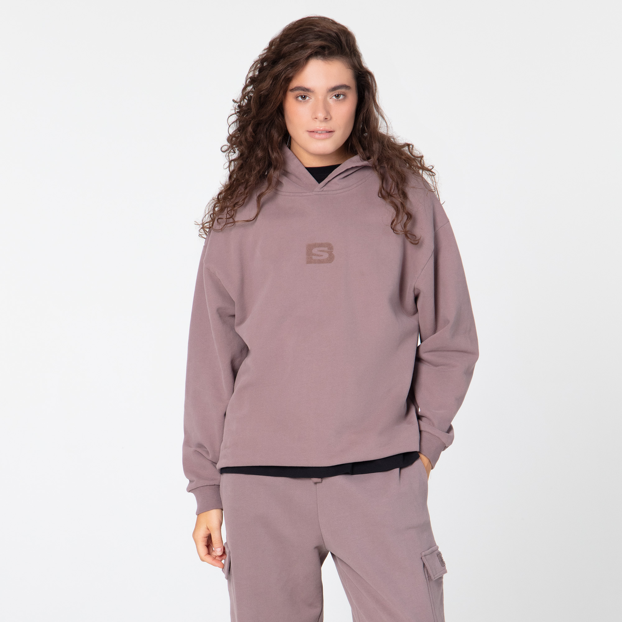 Женская худи STREETBEAT Peach Effect Hoodie SBW-HD0011-260-S