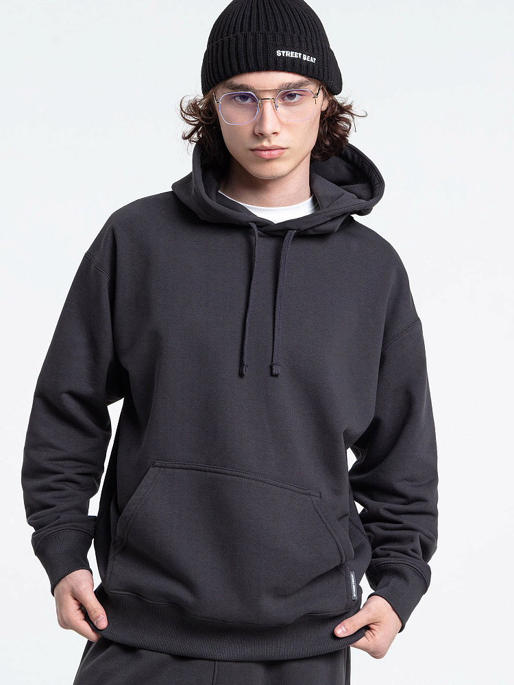 Мужская худи Street Beat Basic Fleece Hoodie STREETBEAT SBM-HD0026-091-L