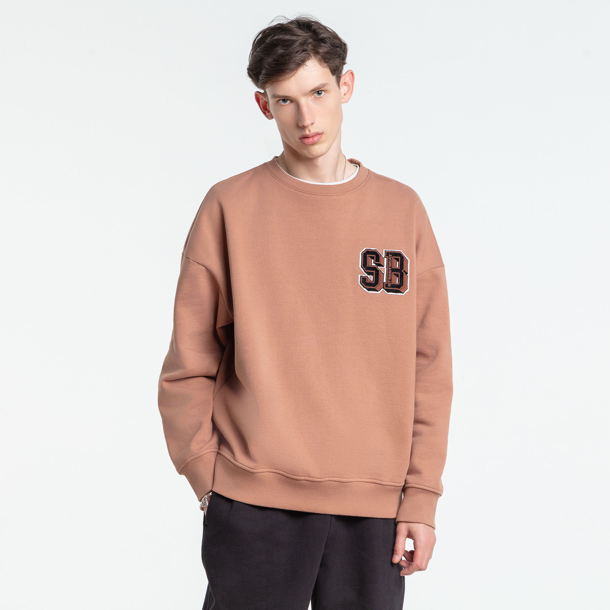 Мужской свитшот STREETBEAT SBM-CRW0008-840-XXL