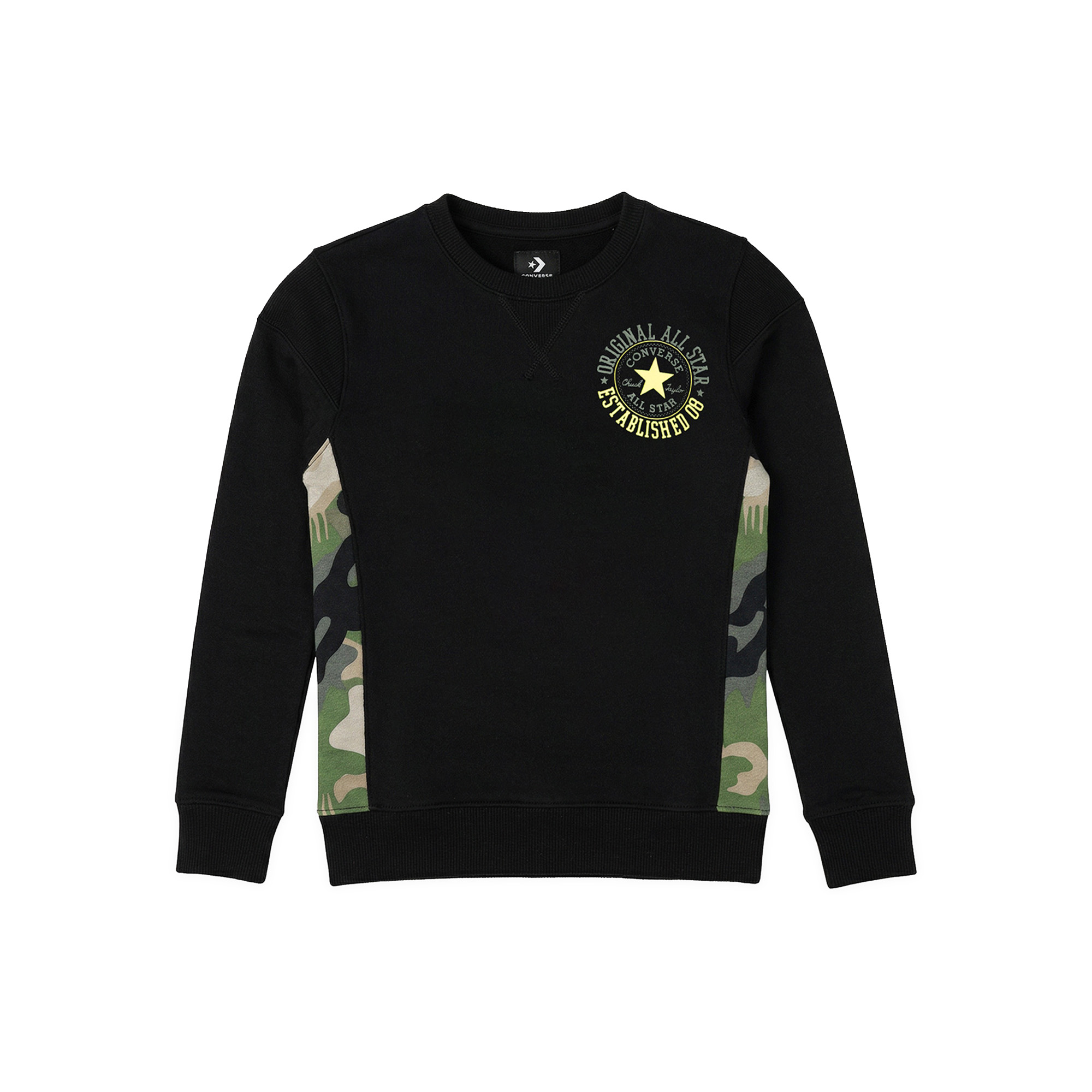 Детский свитшот Pieced Camo Fleece Crew Converse 8CC847-023-6