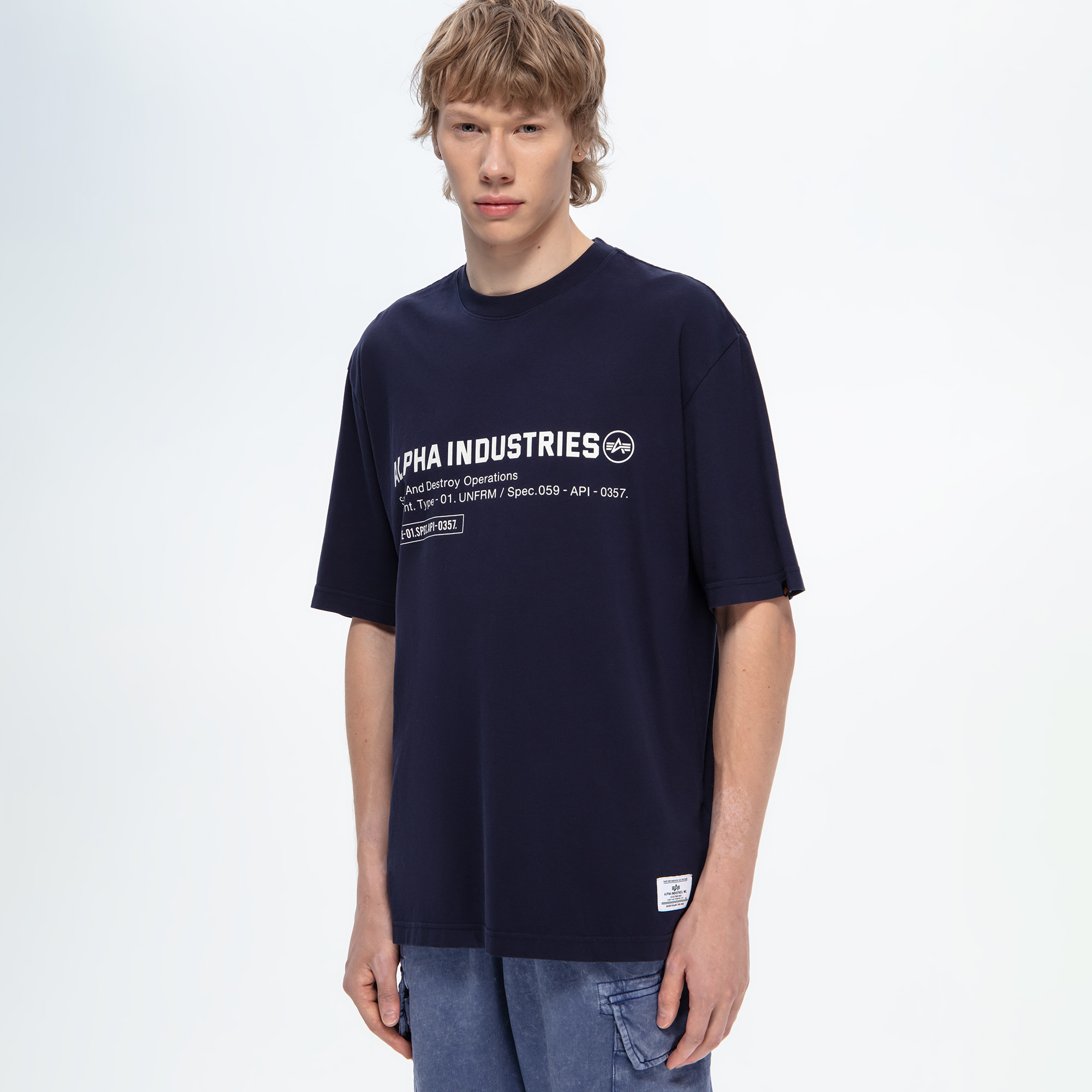 Мужская футболка Uniform Spec Tee Alpha Industries MTU55002C1-410-L