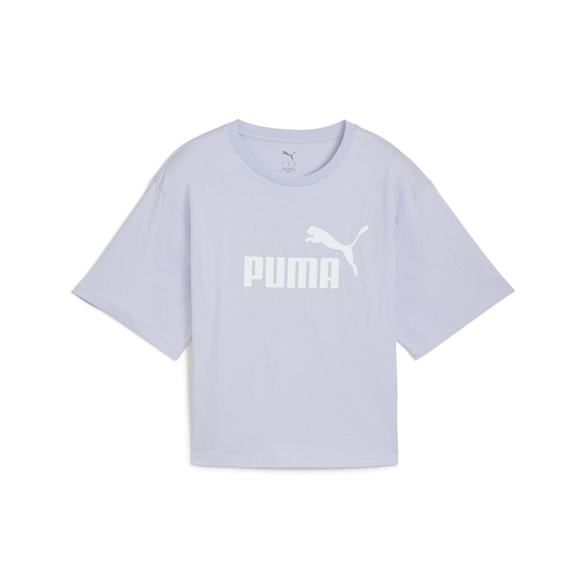 Женская футболка Essentials Cropped No. 1 Logo Tee PUMA 68497247-XS