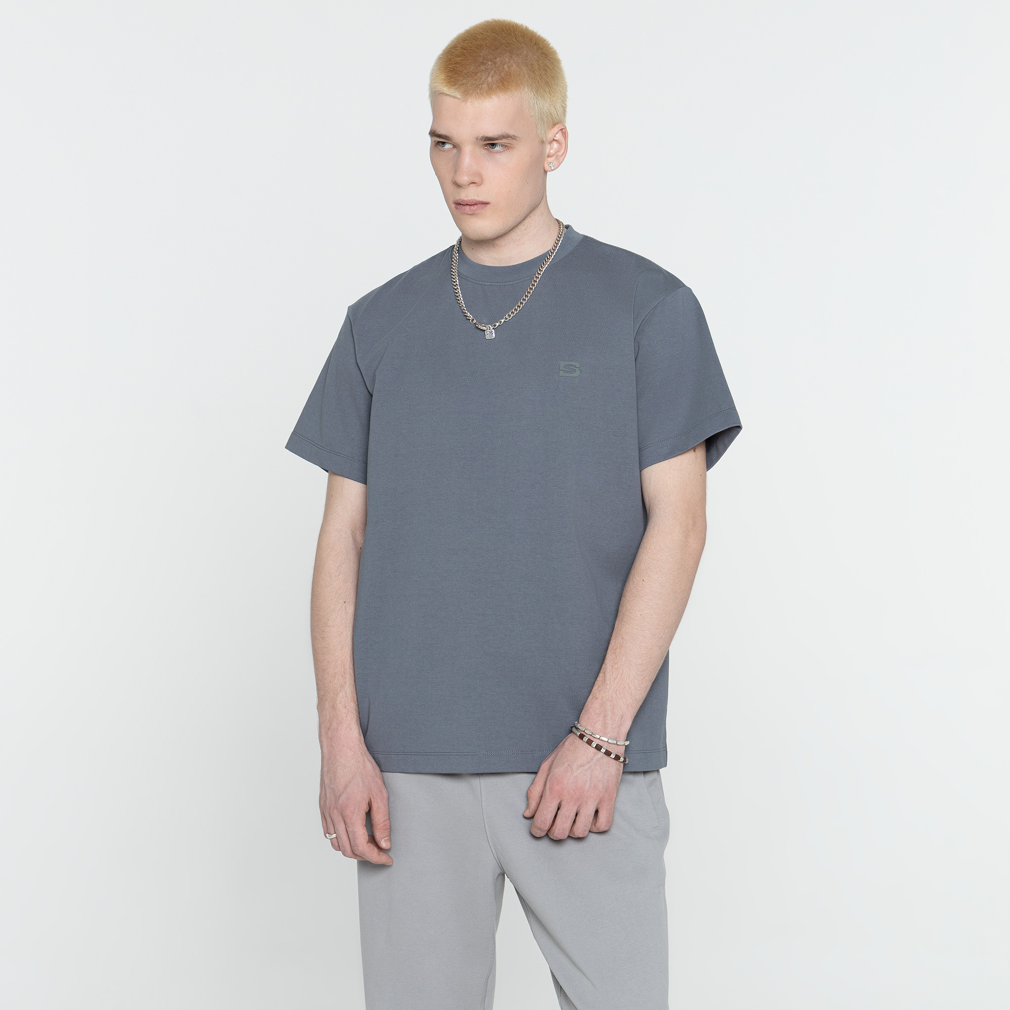 Мужская футболка Heavyweight Simple Tee STREETBEAT SBM-TEE0017-092-XL