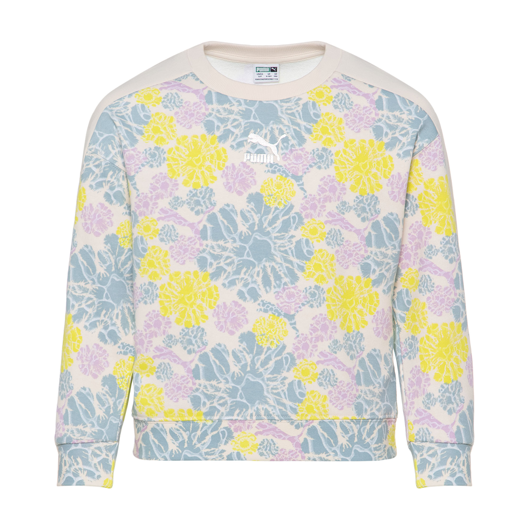 Подростковый свитшот T7 SNFLR Girls' Sweatshirt PUMA 62444587-152
