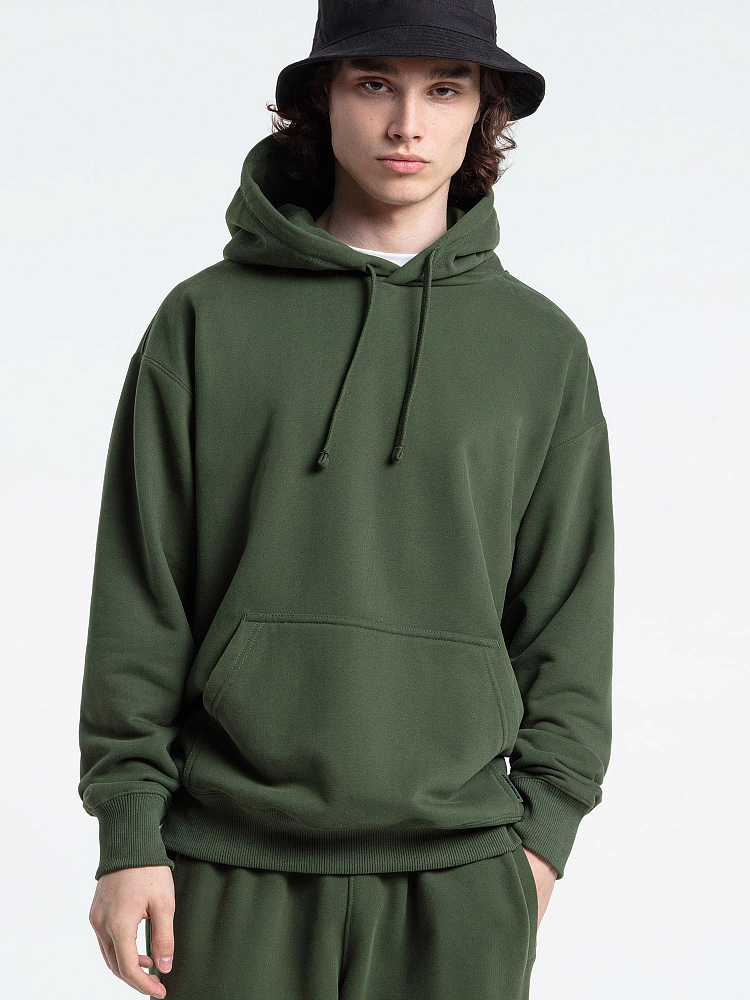 Мужская худи Basic Fleece Hoodie STREETBEAT SBM-HD0026-337-XXL