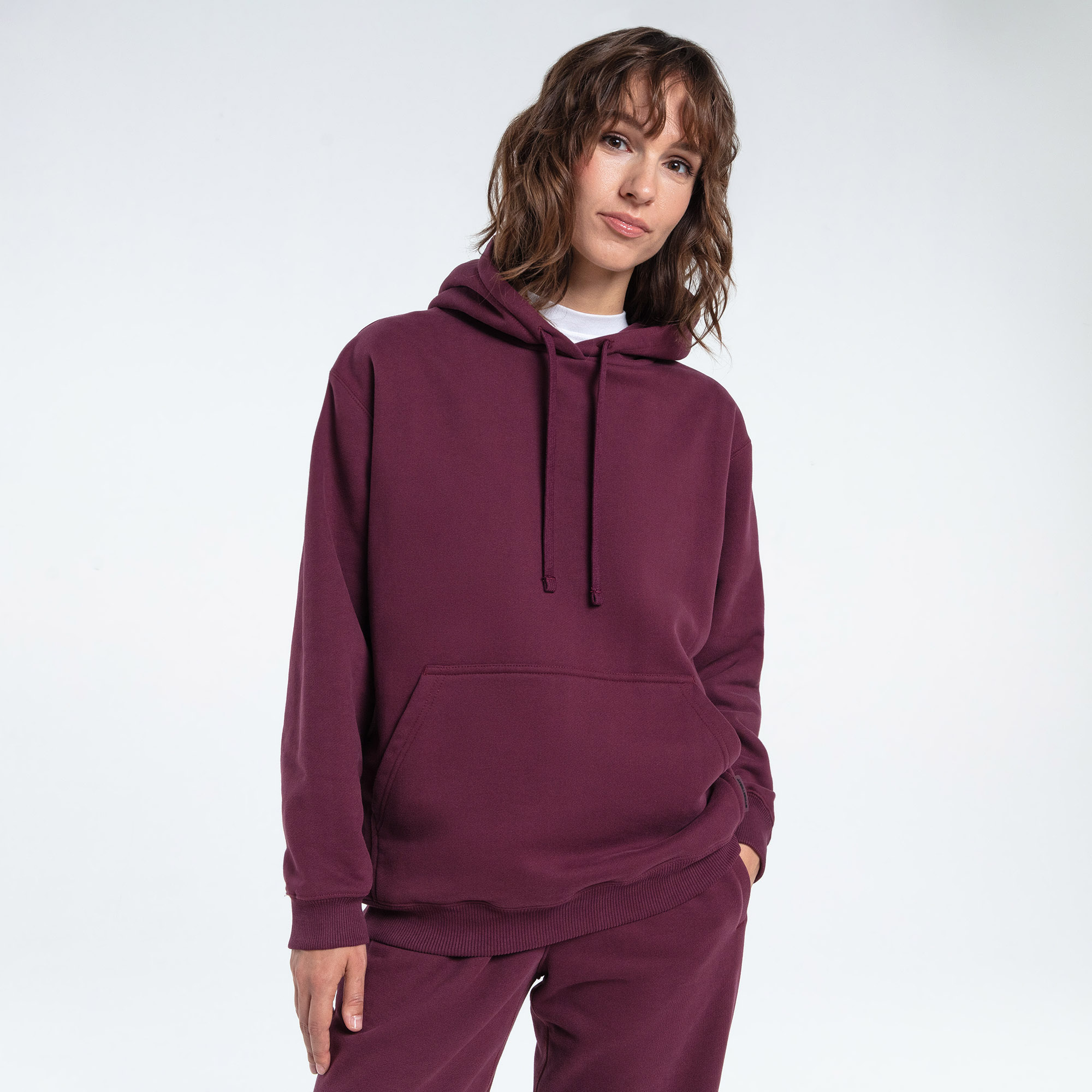 Женская худи Basic Fleece Hoodie STREETBEAT SBW-HD0018-528-L
