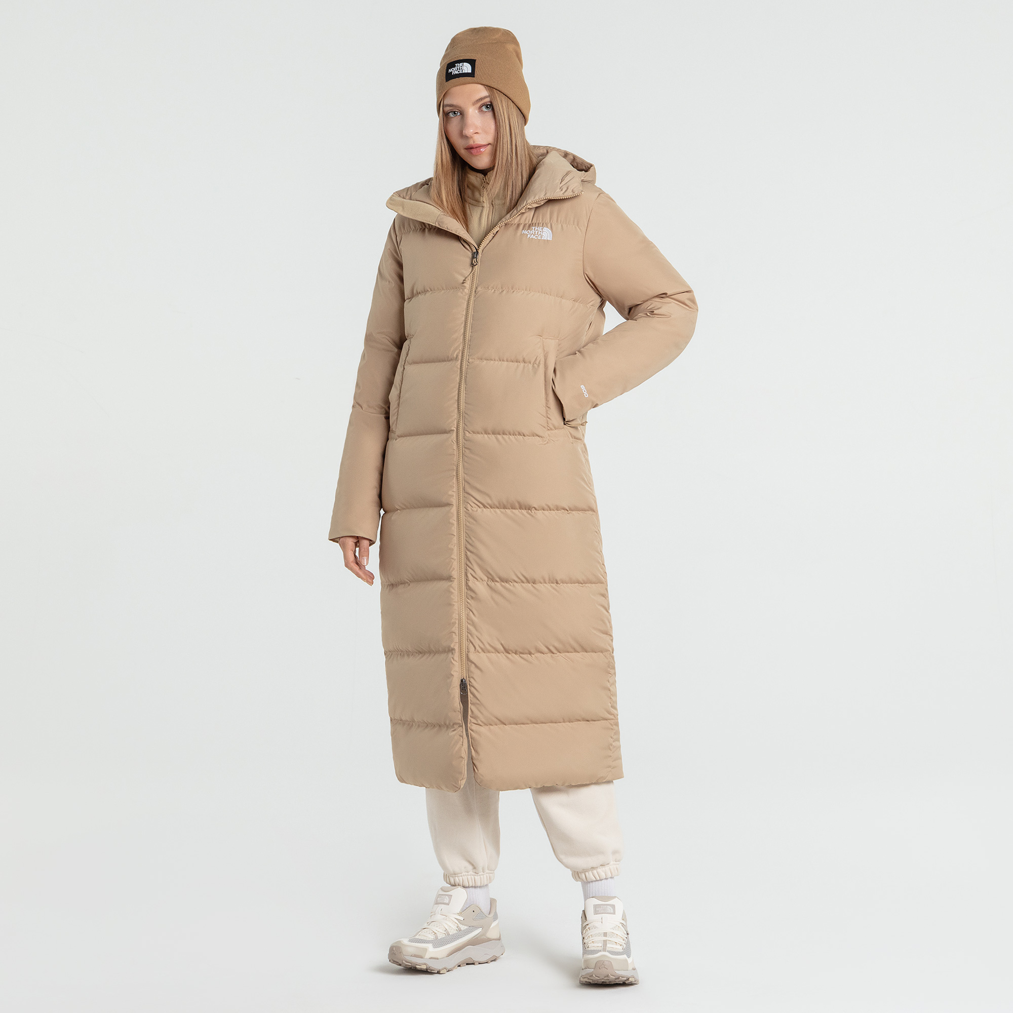 Пальто стеганое W TRIPLE C PARKA KHAKI STONE The North Face NF0A84J4LK51-XL