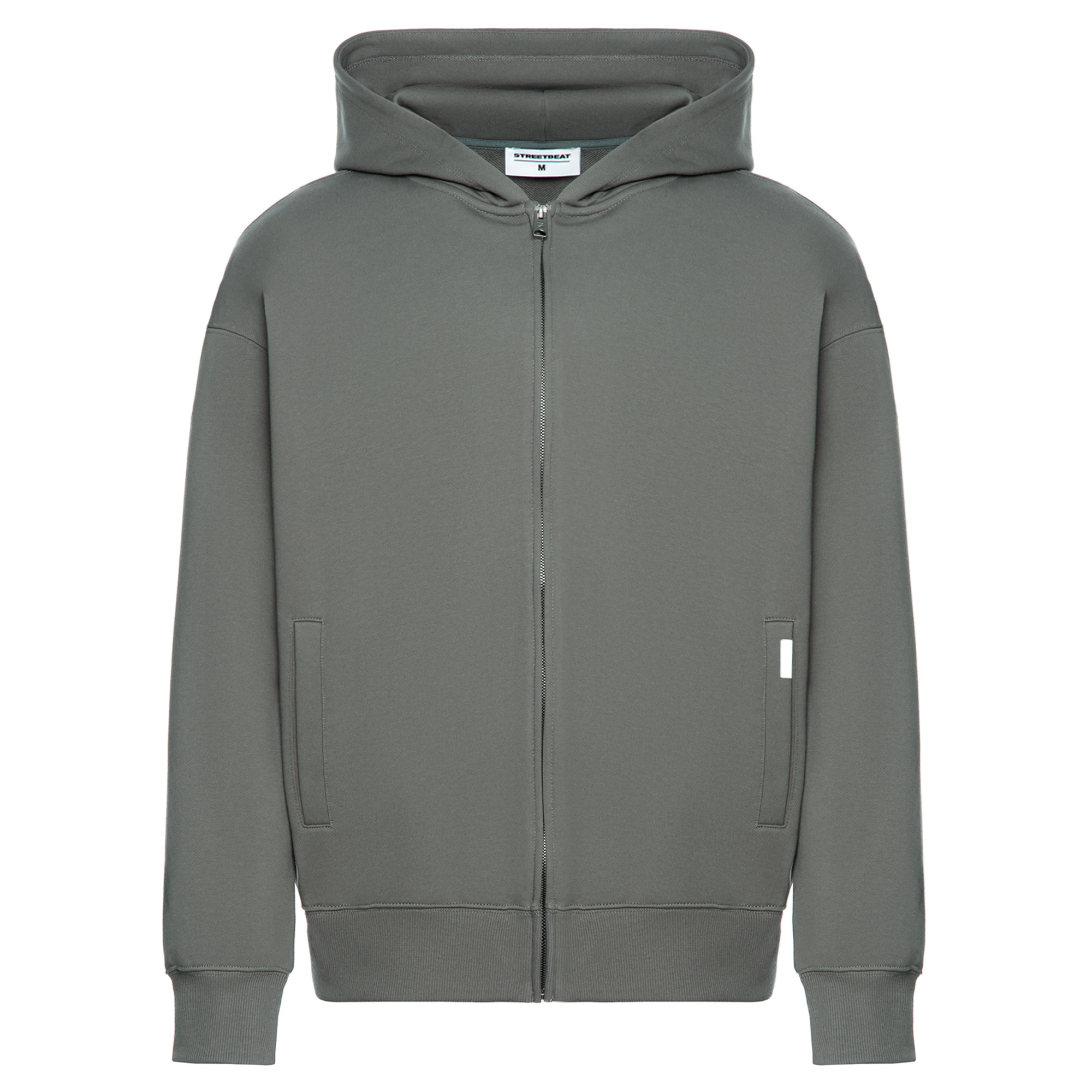 Мужская толстовка Full Zip Loose French Terry Hoodie STREETBEAT SBM-HDFZ0017-381-L