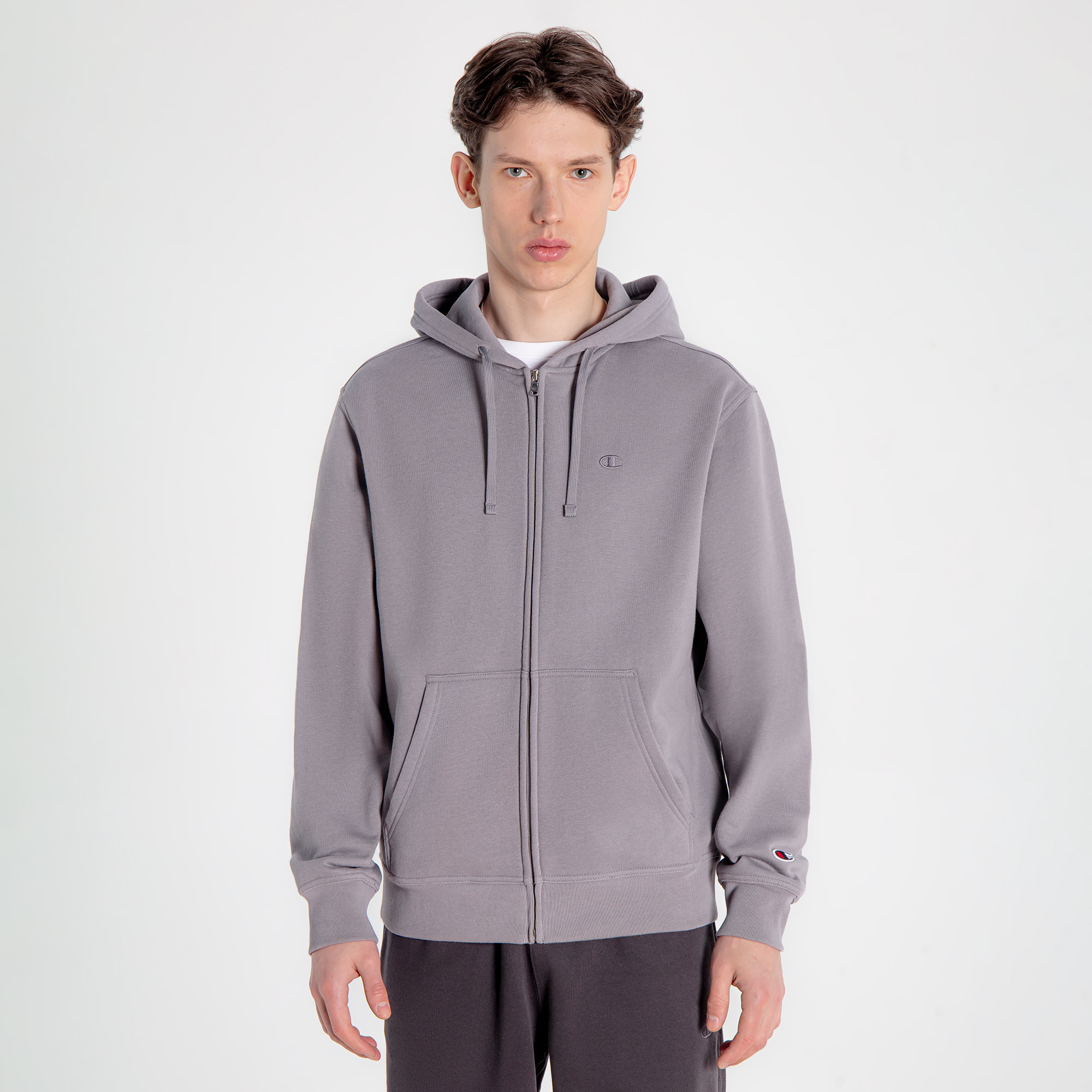 Мужская толстовка Hooded Full Zip Sweatshirt Champion 220276-ES072-2XL
