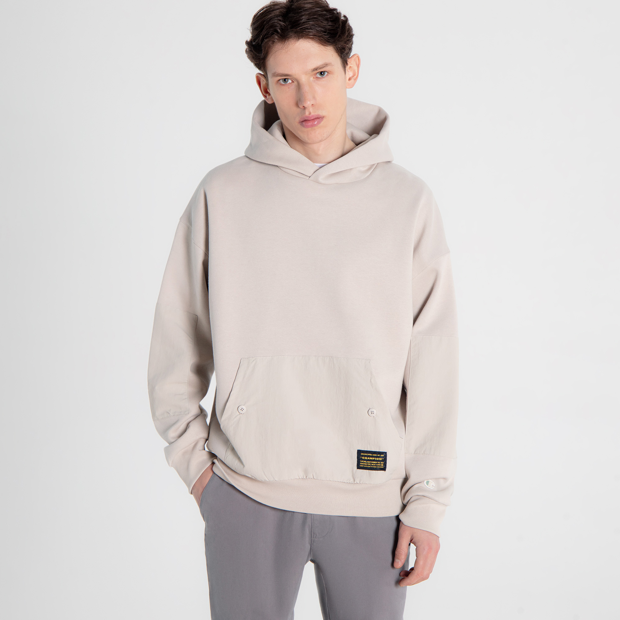 Мужская худи Hooded Sweatshirt Champion 220420-ES057-XL