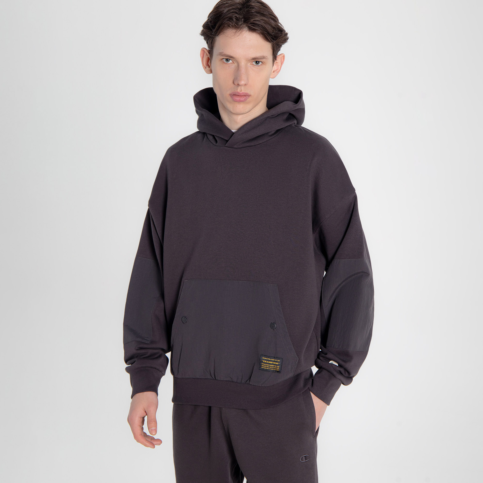 Мужская худи Hooded Sweatshirt Champion 220420-ES503-L