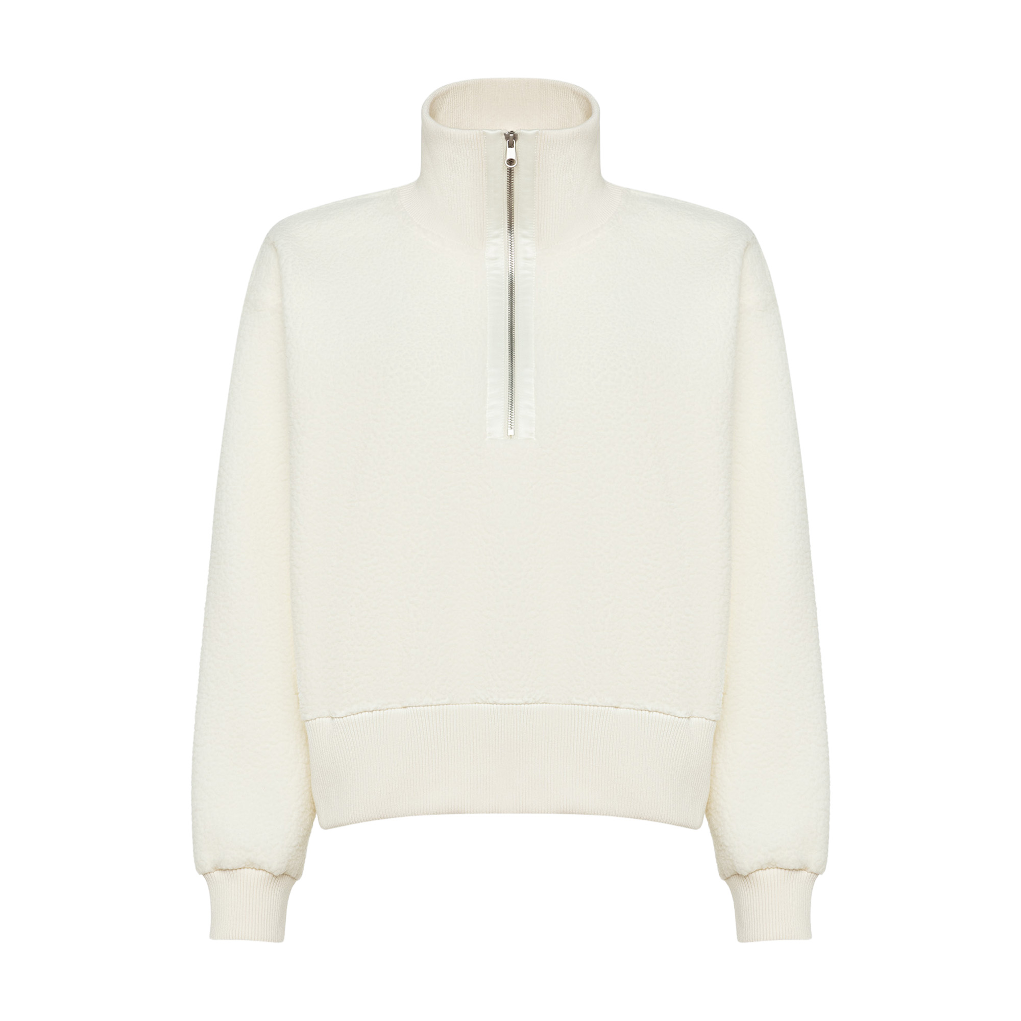 Женская флисовая кофта Cropped Half-Zip Sherpa Hoodie STREETBEAT SBW-CRWHZ0005-210-L