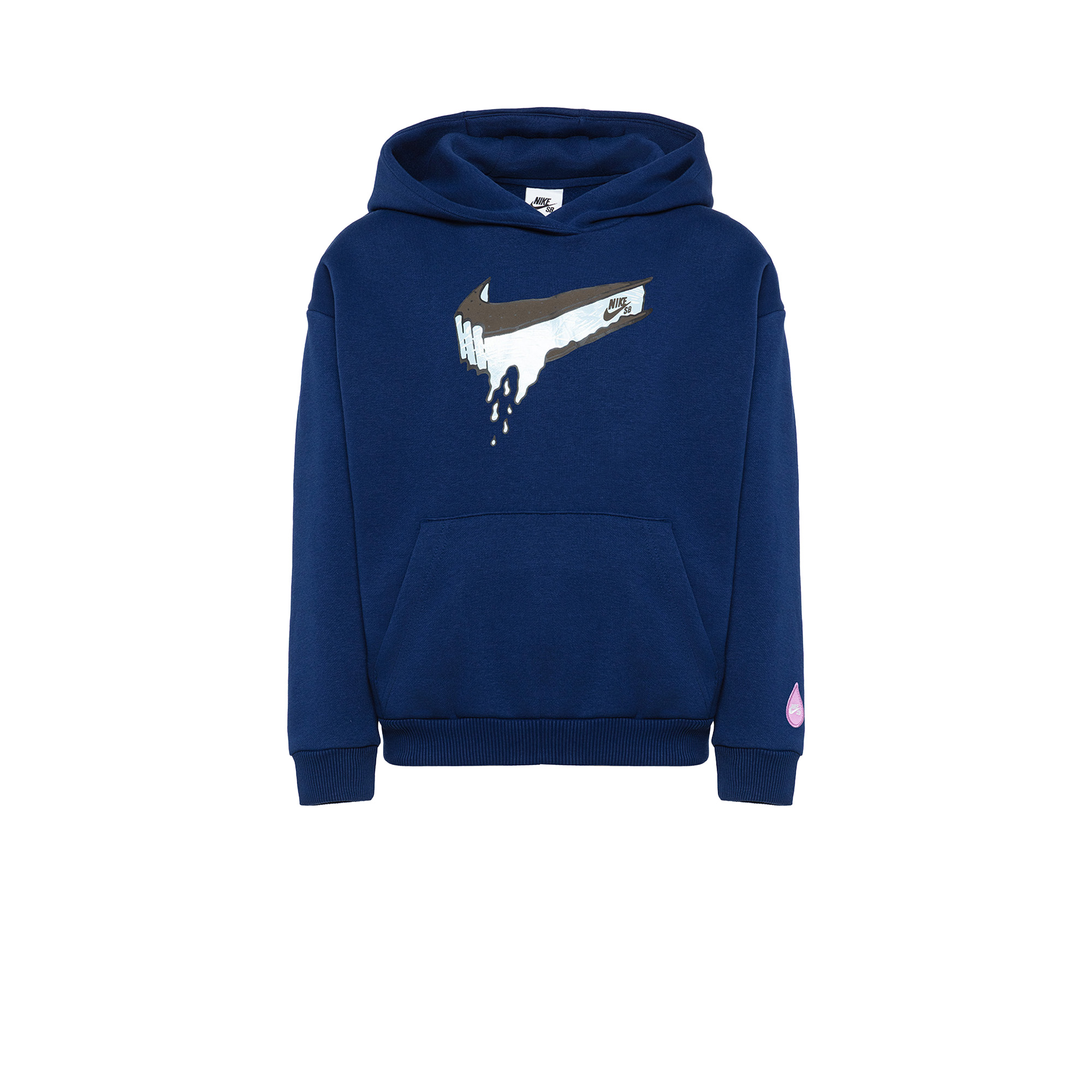 Подростковая худи SB EasyOn Oversized Fleece Hoodie Nike HF8801-492-XS