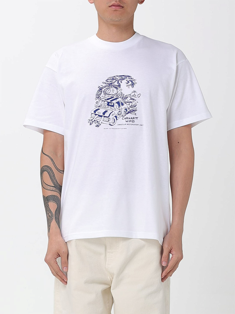 Мужская футболка Unit Tee Carhartt WIP I035500-WHITE-L