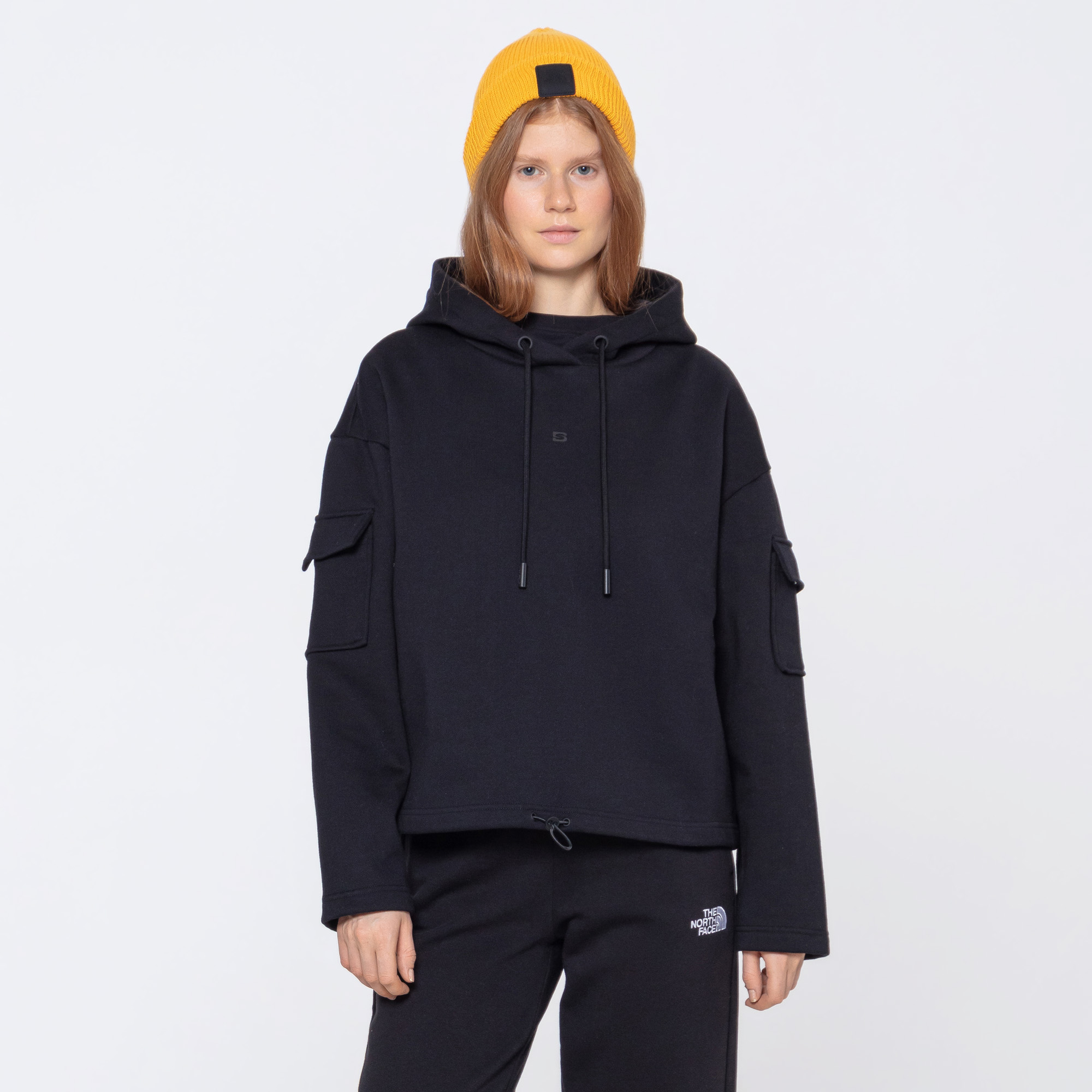 Женская худи STREETBEAT Pocket Sleeve Fleece Hoodie SBW-HD0013-001-XS