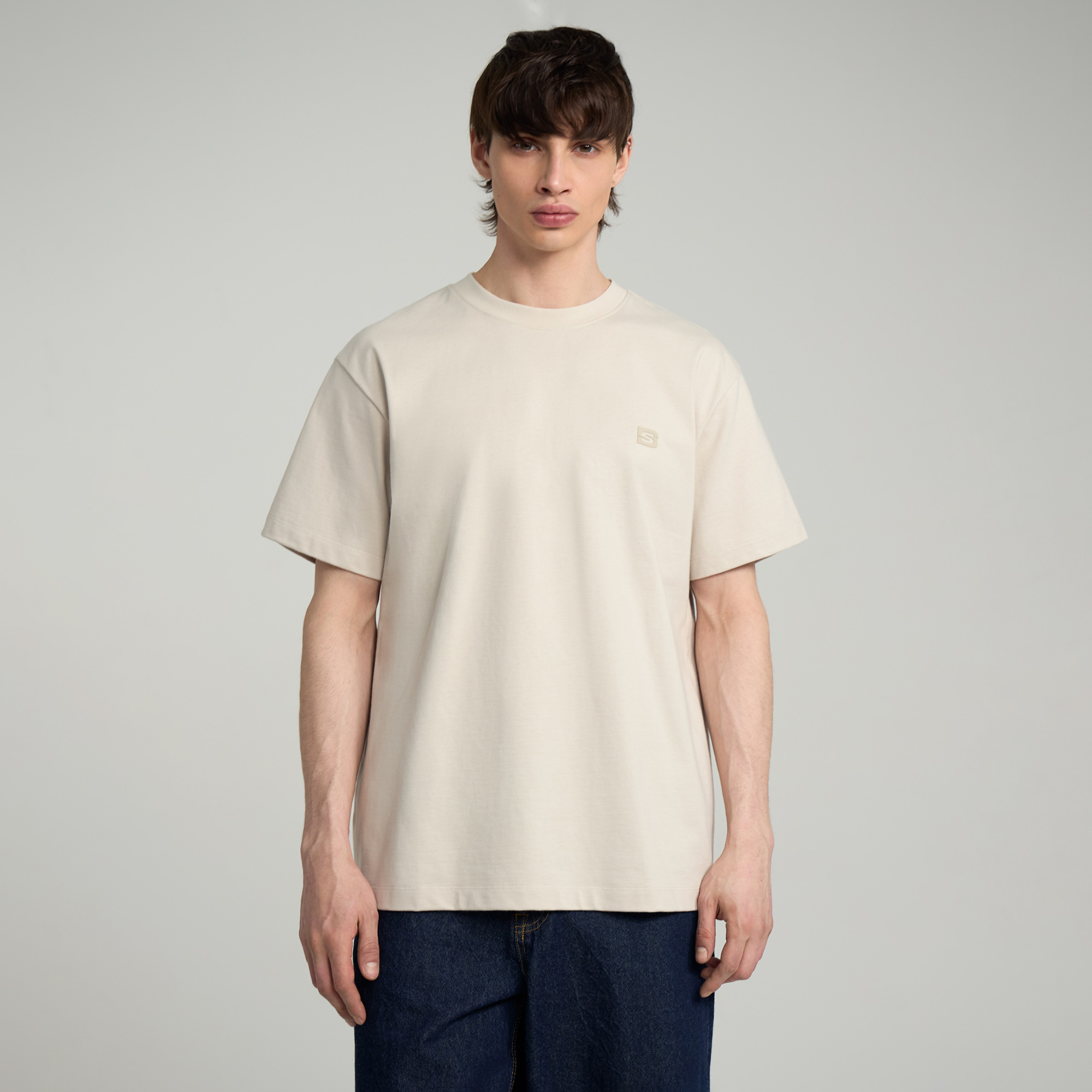 Мужская футболка Heavyweight Simple Tee STREETBEAT SBM-TEE0017-200-M
