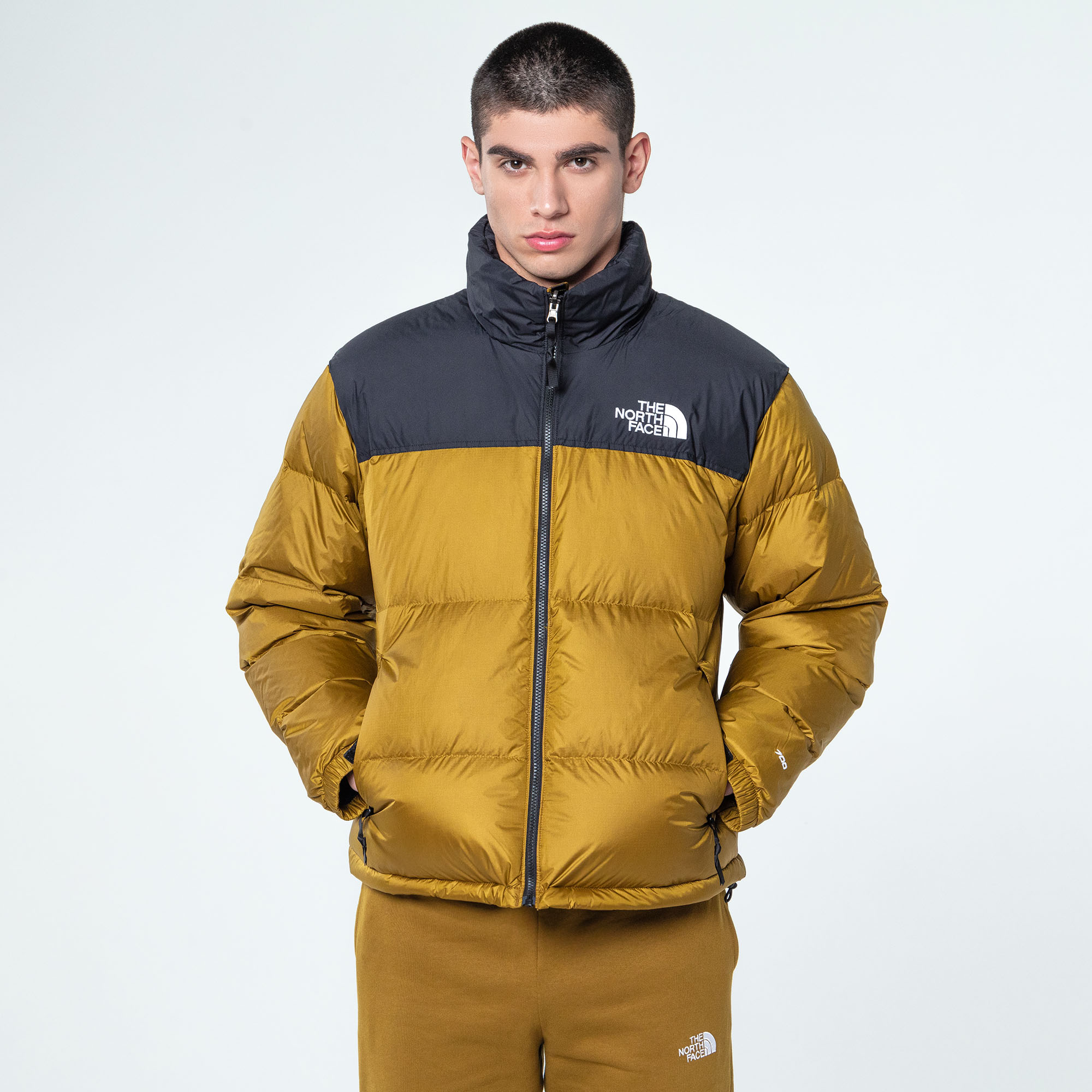 Мужской пуховик Retro Nuptse Jacket Moss Green/TNF Black The North Face NF0A3C8D5HO1-L