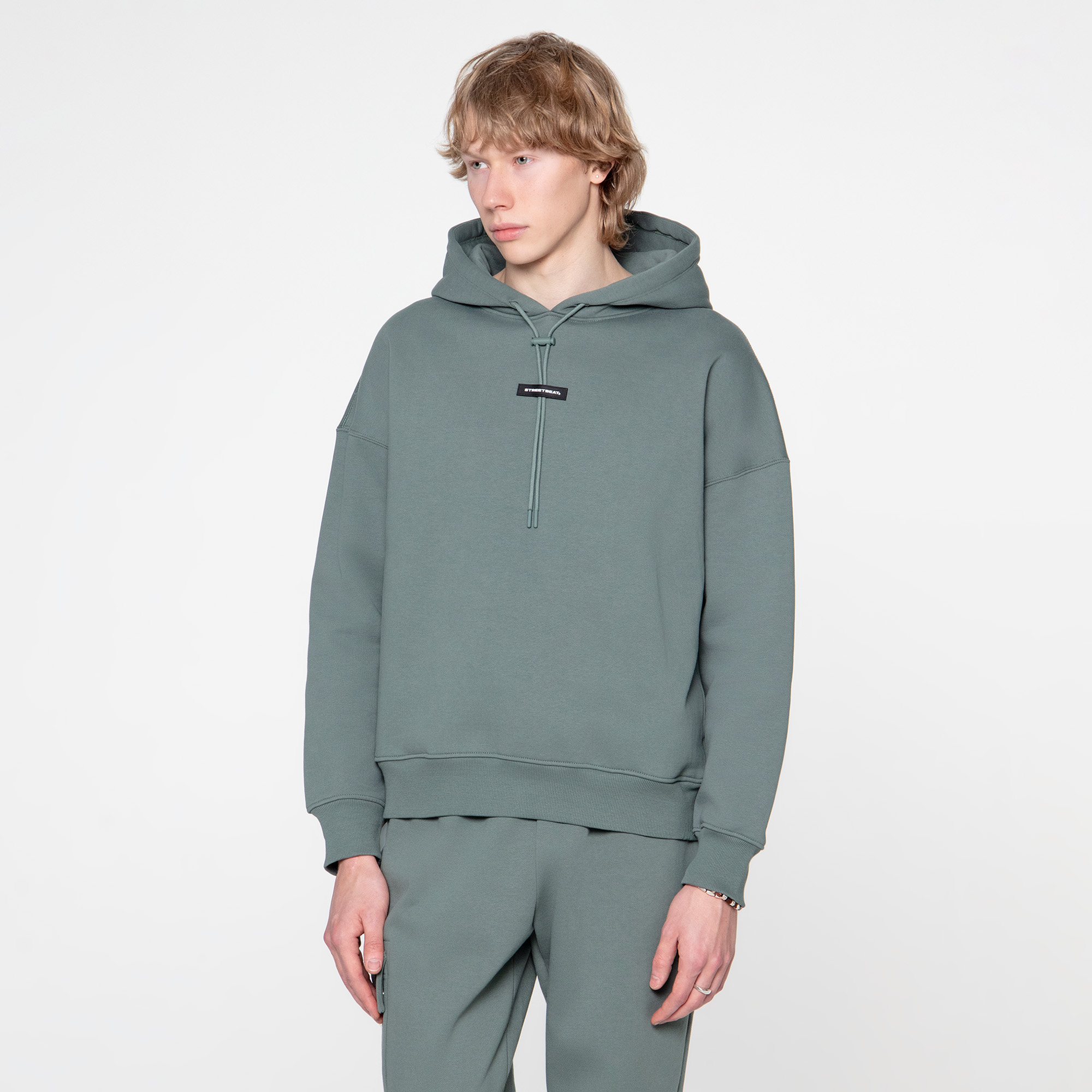 Мужская худи STREETBEAT Oversize Side Pockets Fleece Hoodie SBM-HD0018-380-S