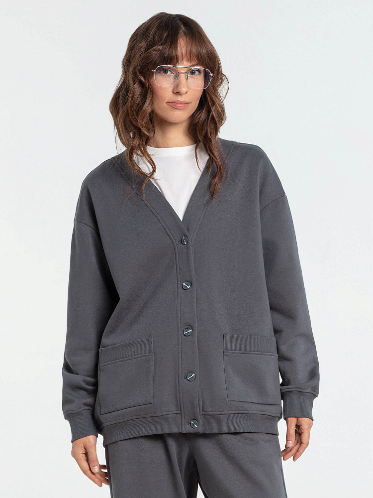 Женский джемпер Fleece Cardigan STREETBEAT SBW-CDGN0001-091-L