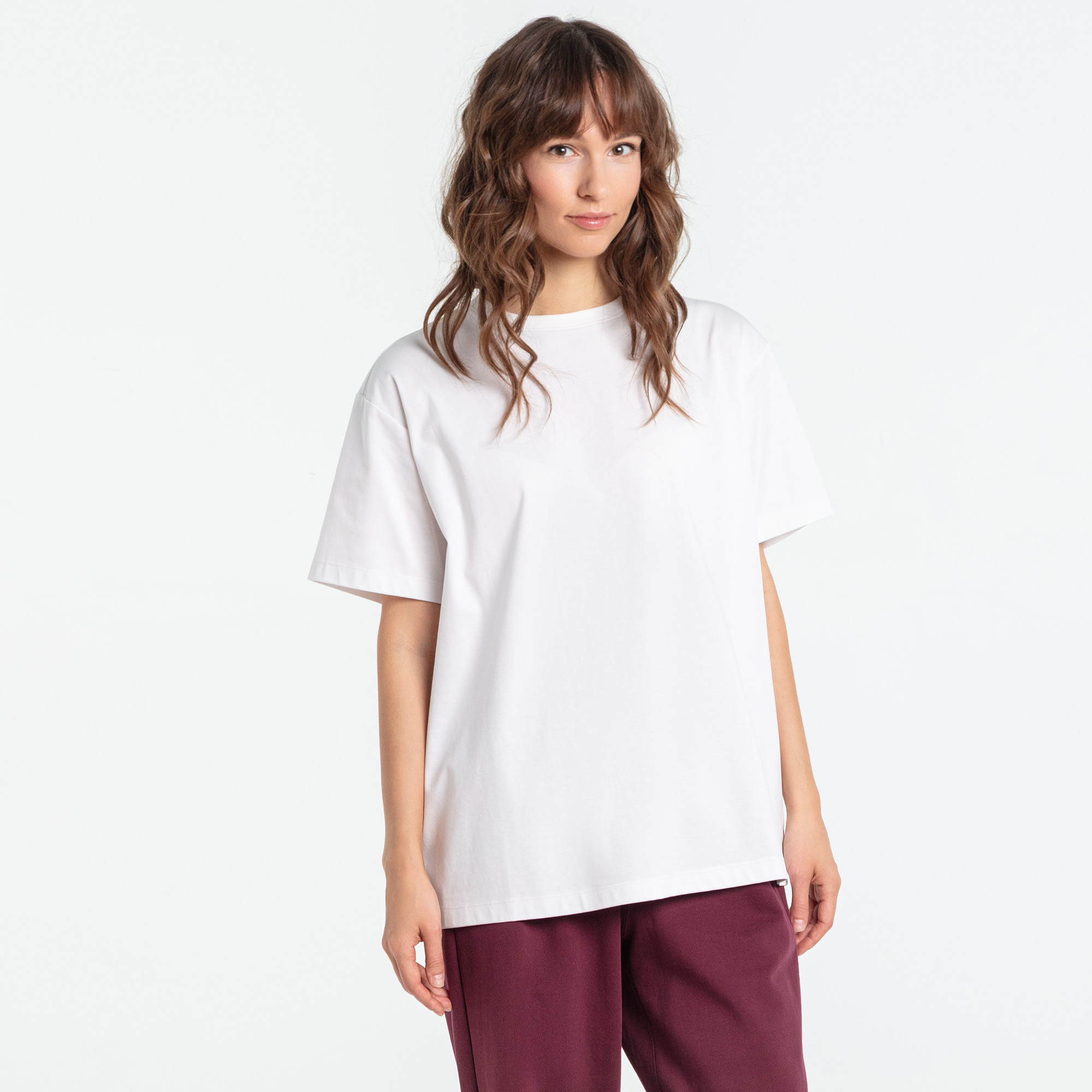 Женская футболка Plain Tee STREETBEAT SBW-TEE0032-100-S