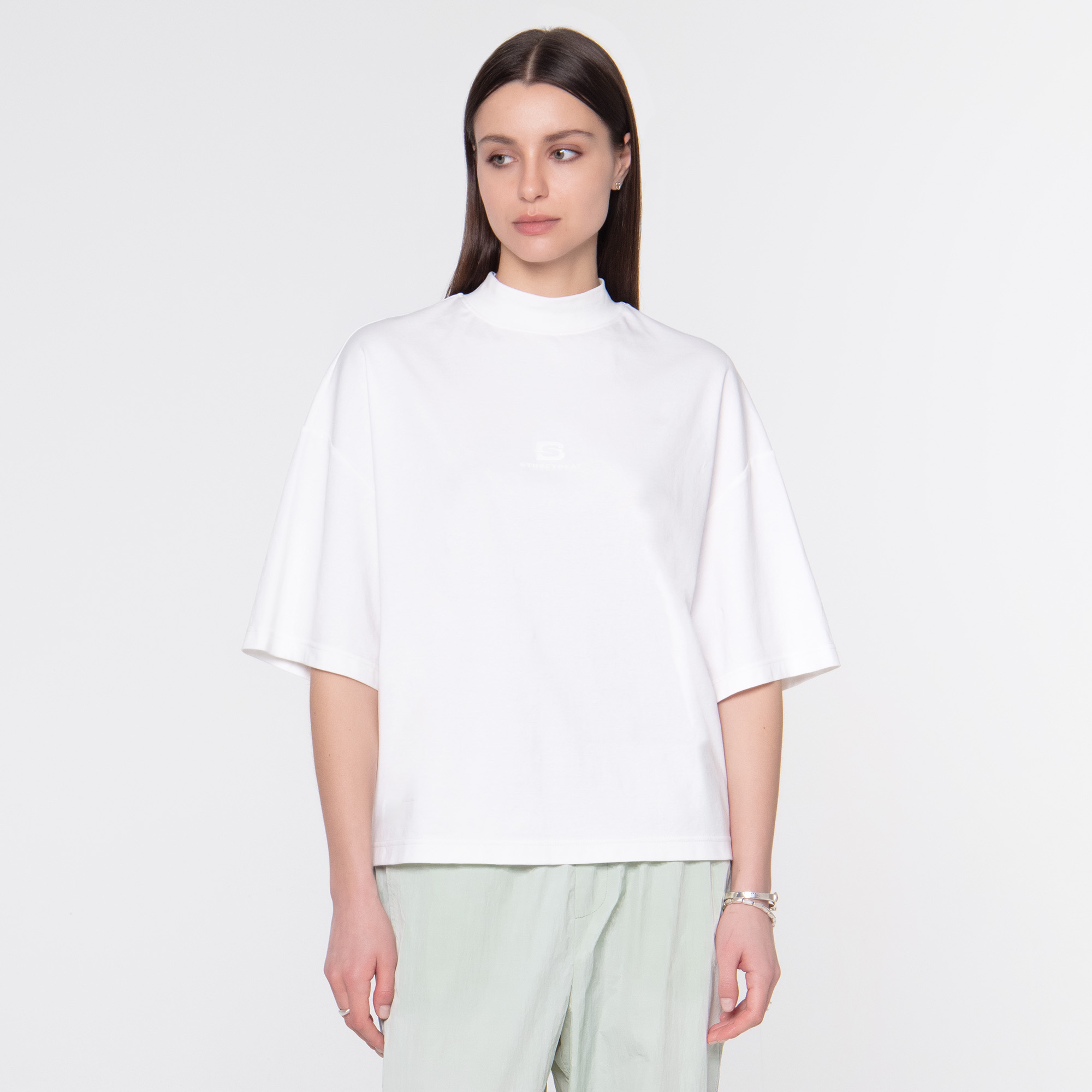 Женская футболка Oversize Tee STREETBEAT SBW-TEE0024-100-XS