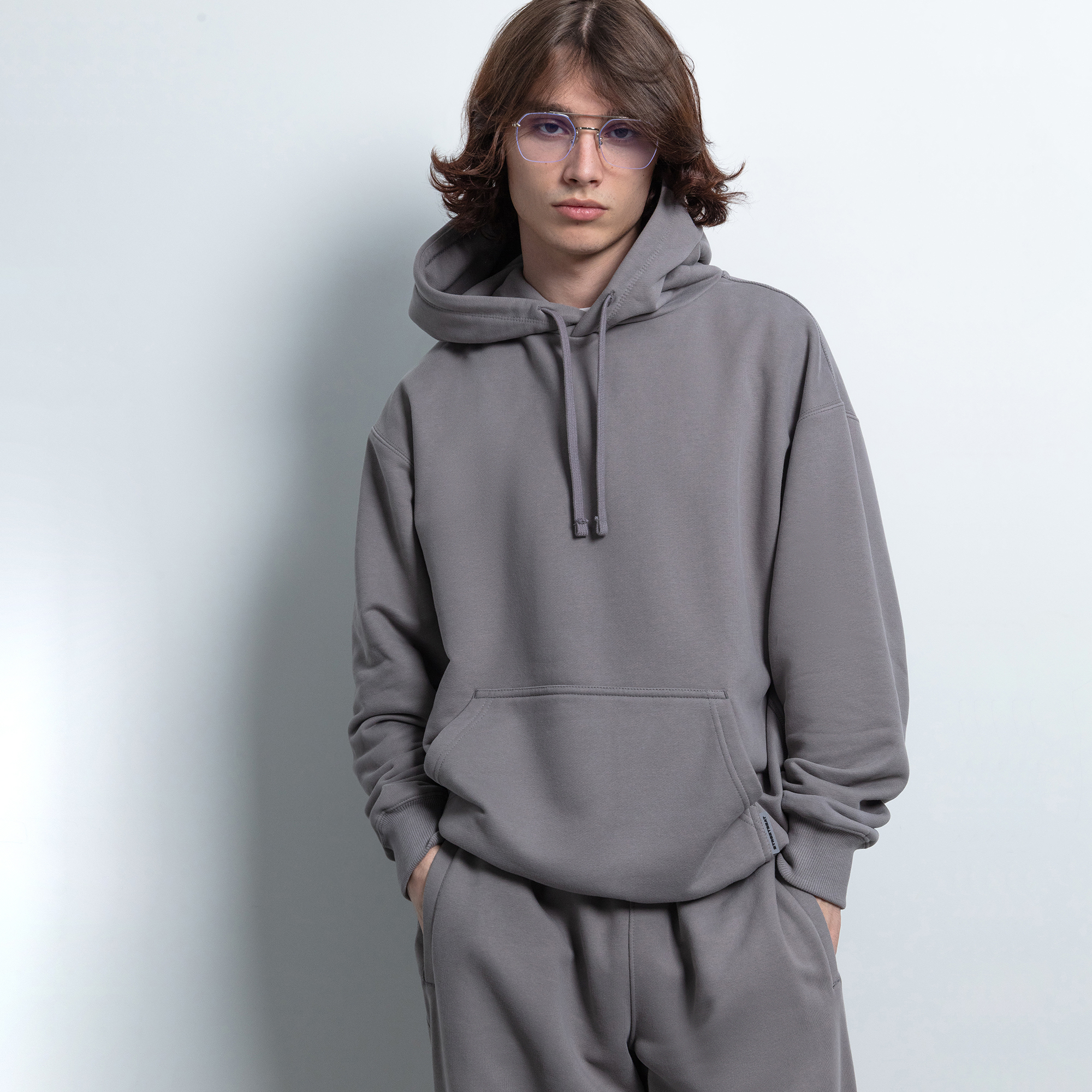 Мужская худи Streetbeat Basic Fleece Hoodie SBM-HD0026-902-XXL