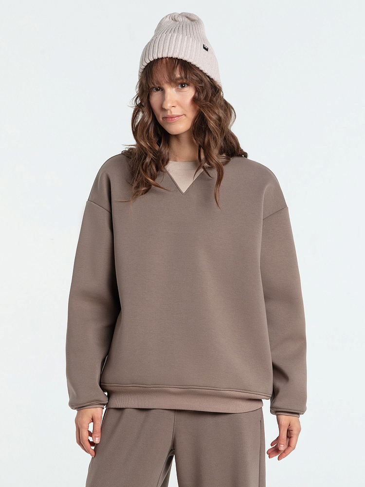 Женский свитшот Heavyweight Oversize Crew STREETBEAT SBW-CRW0021-260-S