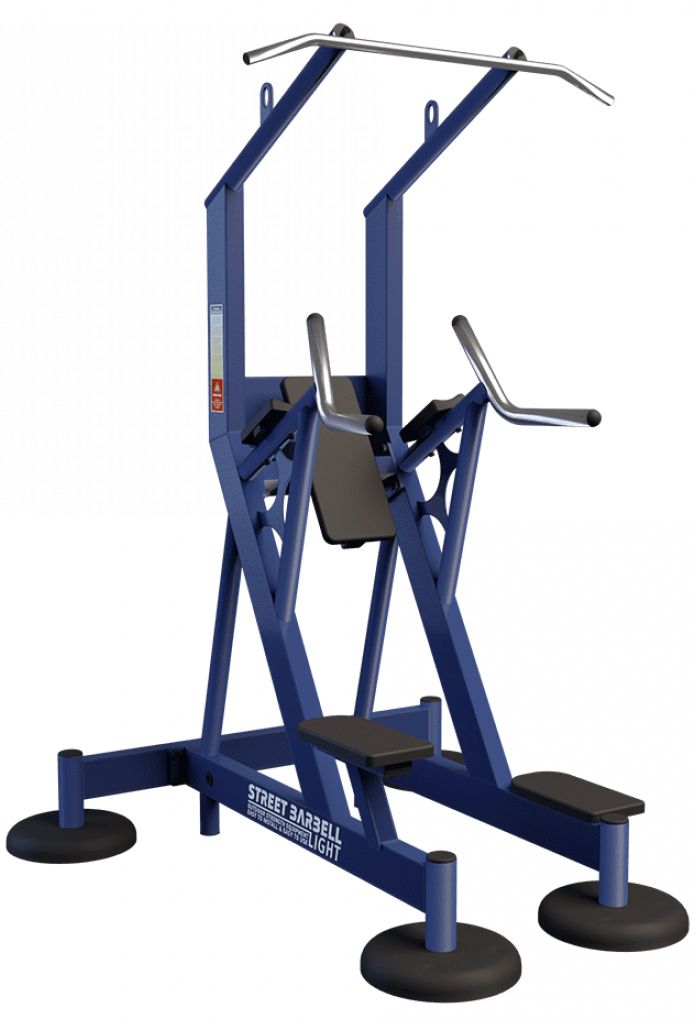 ПОДТЯГИВАНИЕ/ОТЖИМАНИЕ С ПРОТИВОВЕСОМ (ГРАВИТРОН) MB BARBELL MB 7.73 Barfits