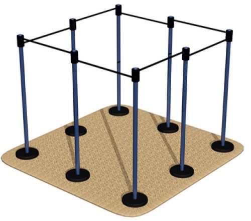 ЧЕТЫРЕХСТОРОННИЙ ТУРНИК MB BARBELL MB 7.60/8 Barfits