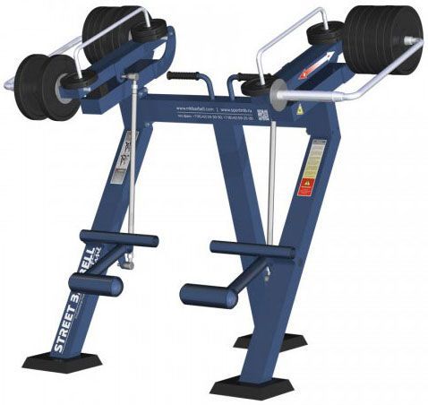 РАЗГИБАНИЕ НОГИ СТОЯ С ИЗМЕНЯЕМОЙ НАГРУЗКОЙ MB BARBELL MB 7.44 Barfits