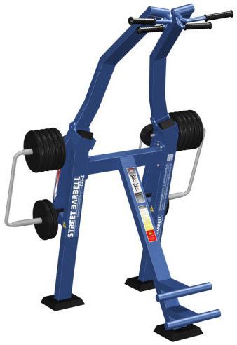 ВЕРТИКАЛЬНАЯ ТЯГА С КОНВЕРГЕНЦИЕЙ СТОЯ С ИЗМЕНЯЕМОЙ НАГРУЗКОЙ MB BARBELL MB 7.55 Barfits