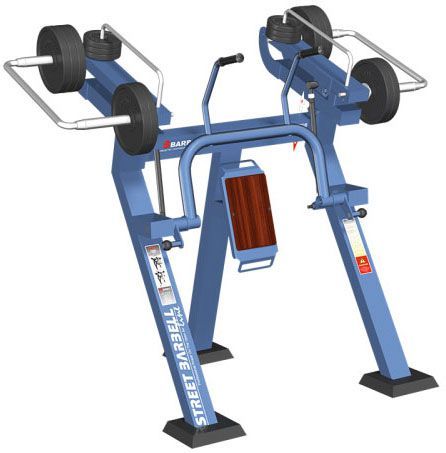 ПРЕСС СТОЯ С ИЗМЕНЯЕМОЙ НАГРУЗКОЙ MB BARBELL MB 7.51 Barfits