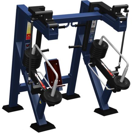 ЖИМ ВВЕРХ СИДЯ С ИЗМЕНЯЕМОЙ НАГРУЗКОЙ MB BARBELL MB 7.29.3 Barfits