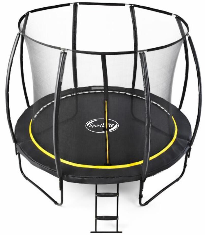 Батут 12FT  с защитной сеткой  с лестницей CFR-12FT-4 Barfits Батут 12FT с защитной сеткой с лестницей CFR-12FT-4