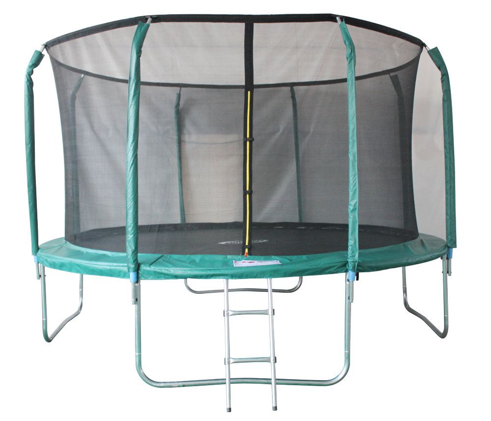 Батут 12FT 3,66м с защитной сеткой (внутрь) с лестницей GB102011-12FT Barfits