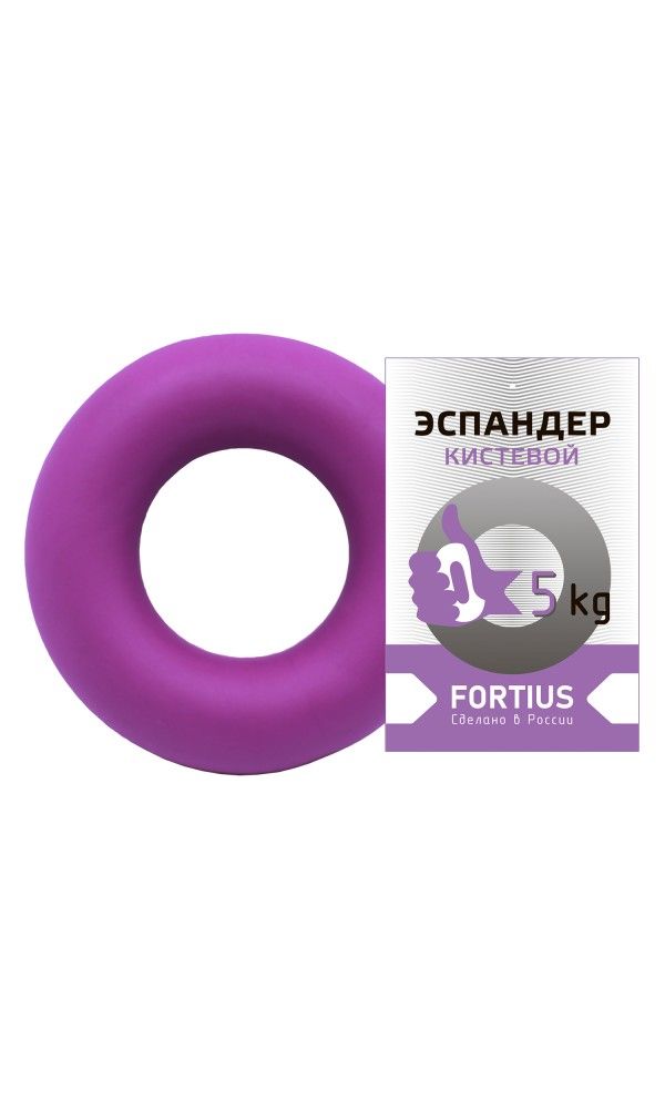 Эспандер-кольцо FORTIUS 5 кг фиолетовый Barfits