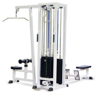 3-Х ПОЗИЦИОННАЯ СТАНЦИЯ С ОДИНАРНОЙ БЛОЧНОЙ РАМКОЙ MB BARBELL MB 3.03.1 Barfits