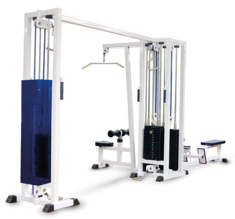 3-Х ПОЗИЦИОННАЯ СТАНЦИЯ С ПЕРЕКРЕСТНОЙ ТЯГОЙ МВ BARBELL MB 3.03 Barfits