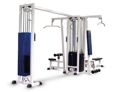 4-Х ПОЗИЦИОННАЯ СТАНЦИЯ С ПЕРЕКРЕСТНОЙ ТЯГОЙ MB BARBELL MB 3.16 Barfits