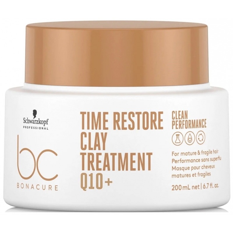 Маска для волос Schwarzkopf Professional Q10 Time Restore Bonacure Clean Performance