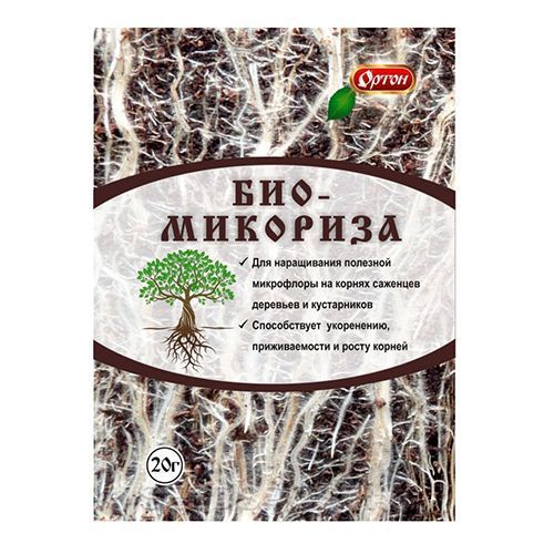 Биомикориза, стимулятор корнеобразования 20 г Ортон