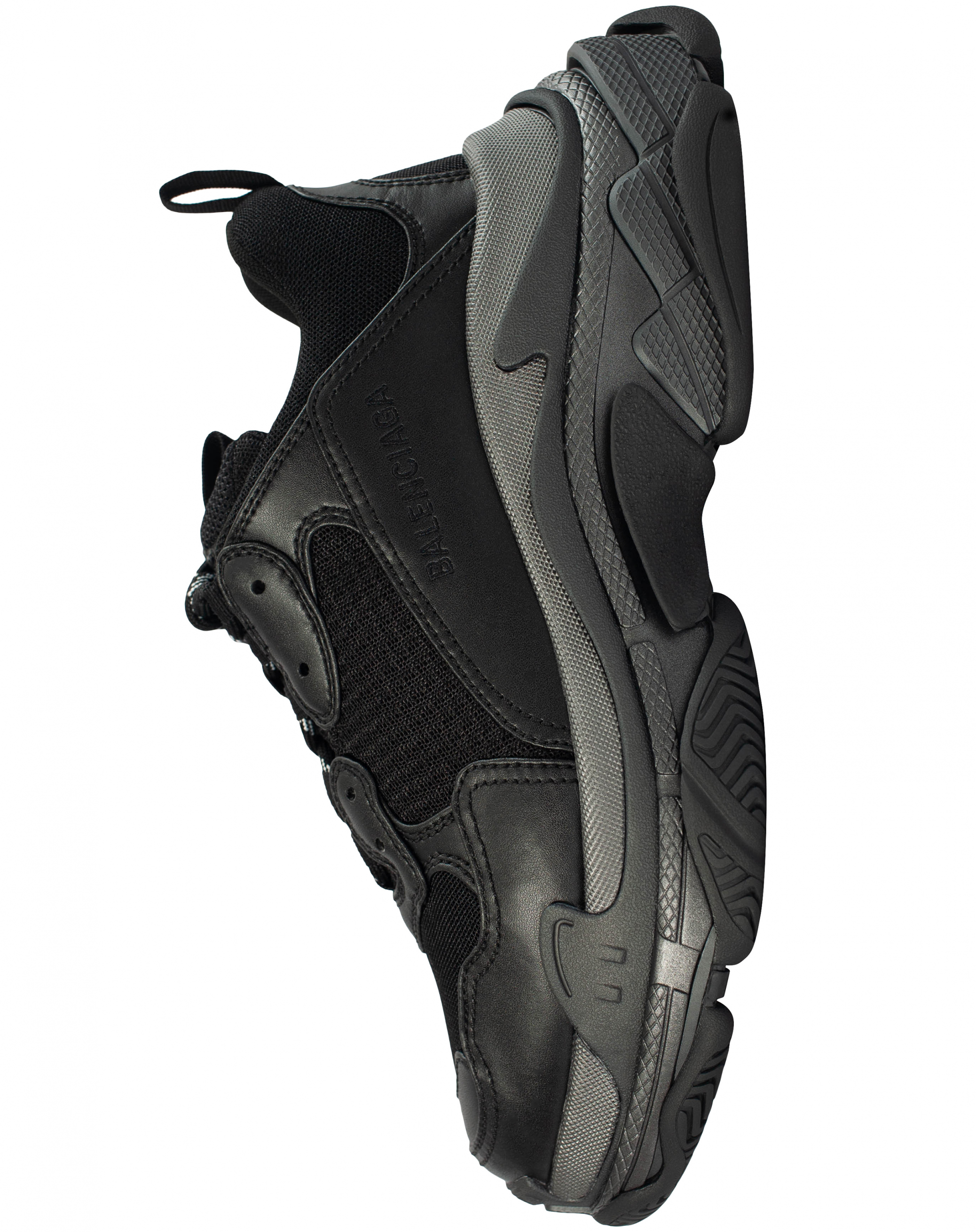 Черные кроссовки Triple S Balenciaga 536737/W2FS2/1000